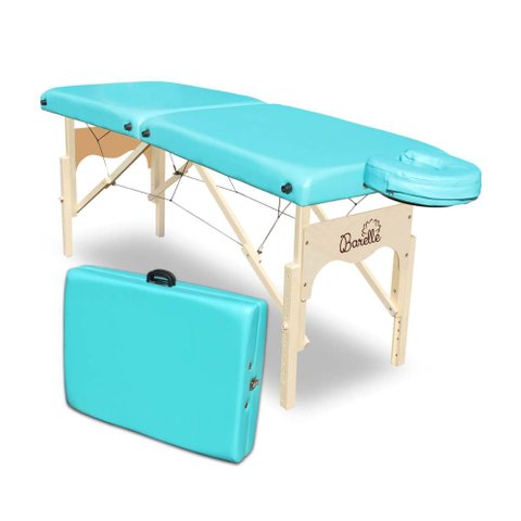 Maca Portátil Profissional 65cm C/regulagem de Altura - 350kg - Barelle Verde-claro