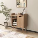 Ver imagem 3 de Aparador Balcão Mesa Para Café/Bar Multifuncional