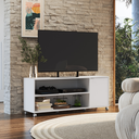 Ver imagem 4 de Rack para Tv até 55 Polegadas com Rodízios 1 Portas Branco B57 Emovell