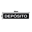 Ver imagem 2 de Combo 10 Placas de Sinalização Depósito 30x7 Acesso - A-411 F9e