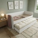 Ver imagem 1 de Bicama Solteiro com Auxiliar CM8032 Branco