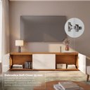 Ver imagem 5 de Rack para TV até 60 Polegadas MDF 180cm 2 Portas 1 Gaveta Eros Branco