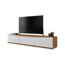 Ver imagem 2 de Rack para TV até 60 Polegadas MDF 180cm 2 Portas 1 Gaveta Eros Branco