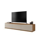 Ver imagem 2 de Rack para TV até 60 Polegadas MDF 180cm 2 Portas 1 Gaveta Eros Bege