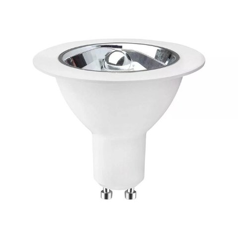 Lâmpada Luminatti Lm508 Ar70 Led 7w 2700k Base Gu10 220v Dimer 15º