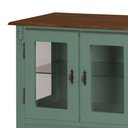 Ver imagem 2 de Cristaleira com 2 Portas e Laterais em Vidro Pés Luiz Xv 60312 Linz Móveis