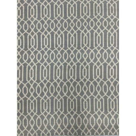 Tapete Kilim Double Face 150x194 Grey 71765