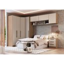 Ver imagem 1 de Guarda Roupa Modulado Casal 9 Peças 100% MDF Requinte+