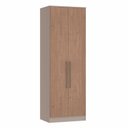 Ver imagem 2 de Guarda Roupa Modulado Casal 9 Peças 100% MDF Requinte+ Marrom/Duna Line/Macadâmia