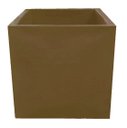 Ver imagem 1 de Vaso Planta 50x50 Quadrado Polietileno - MARROM CHOCOLATE 020