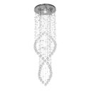 Ver imagem 1 de Lustre de Cristal Legítimo K9 30mm para Sala de Estar Quarto:1m/bivolt