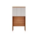 Ver imagem 1 de Armário Ponte Modulado Aéreo Solteiro Rizon/linea C/ 3 Portas Cumaru/fendi 25 - Novo Horizonte