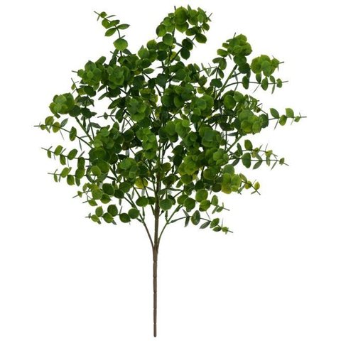 Planta Artificia Folhagem Eucalipto C/print X78 Verde 60cm