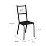 Conjunto 2 Cadeiras Tubo 97cm - 2