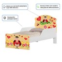 Ver imagem 2 de Cama Infantil Joaninha com Colchão Mini Cama