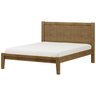 Cama Queen 160 em Madeira Maciça 2809 Prata Freijo Fnt - 1