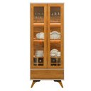 Ver imagem 1 de Cristaleira Adega Reflecta 2 Portas de Vidro C- Led - Mavaular Off White-naturalle