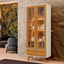 Ver imagem 3 de Cristaleira Adega Reflecta 2 Portas de Vidro C- Led - Mavaular Off White-naturalle