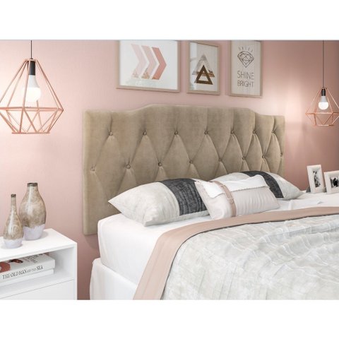 PAINEL CAMA BOX SUSPENSA NICOLE MARFIN  1.40
