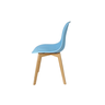 Cadeira Charles Eames Colmeia Solid Wood 131ppf Azul - 2