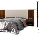Ver imagem 3 de Cabeceira Box Ripada 106cm x 225cm Lady