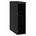 Ver imagem 1 de Balcão Porta-Tempeiros 20 cm Suspenso Preto Nice Madesa