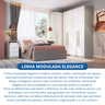 Guarda Roupa Modulado 5 Peças Elegance  - 15