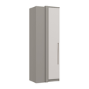 Ver imagem 4 de Guarda Roupa Modulado 5 Peças Elegance Cinza/Niquel/Blanc