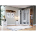 Ver imagem 2 de Guarda Roupa Modulado Casal 7 Peças 100% MDF Requinte+