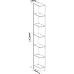 Guarda Roupa Modulado Casal 7 Peças 100% MDF Requinte+  - 17