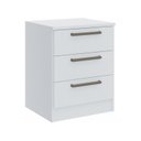 Ver imagem 5 de Guarda Roupa Modulado Casal 7 Peças 100% MDF Requinte+ Branco/Line/Macadâmia