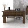 Kit 4 Peças com Mesa para Escritório em L, Gaveteiro, Armário Multiuso e Balcão - 2