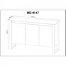Kit 4 Peças com Mesa para Escritório em L, Gaveteiro, Armário Multiuso e Balcão - 13