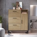 Oak/Preto