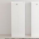 Ver imagem 5 de Kit 4 Peças com Mesa para Escritório em L, Gaveteiro, Armário Multiuso e Balcão