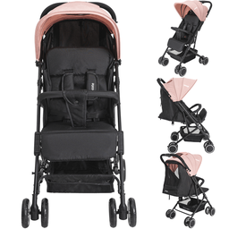 Carrinho de Bebe Bebe Conforto Base Isofix Kiddo Mascote Rosa - 2