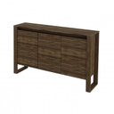 Ver imagem 6 de Conjunto 2 Peças com Mesa para Escritório em L e Armário Multiuso Baixo Nogal Marrom