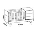 Ver imagem 3 de Berço Americano com Mesa de Cabeceira Prince