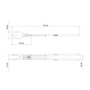 Ver imagem 7 de Cavadeira Articulada Metálica Tramontina com Cabos de Madeira 120 Cm e Batente Plástico Tramontina