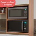 Ver imagem 6 de Paneleiro Torre Quente Macadâmia 70cm para Micro e Forno Branco/Freijó