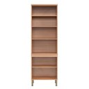 Ver imagem 2 de Paneleiro Macadâmia 70cm 4 Portas para Microondas Branco/Freijó