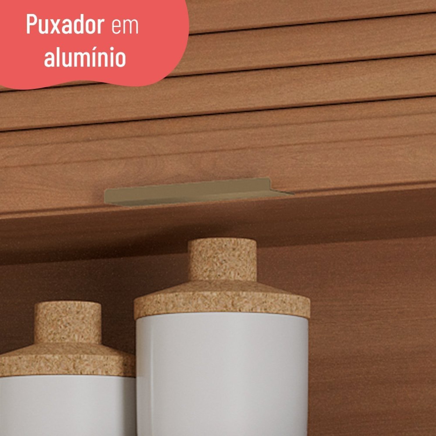 Cozinha Completa 5 Peças com Balcão Macadâmia - 11