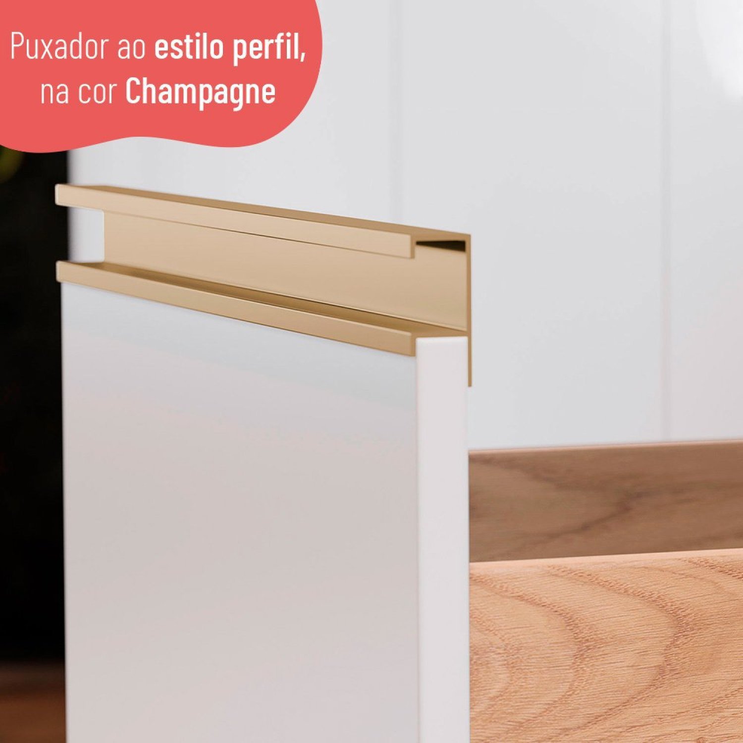 Cozinha Completa 5 Peças com Balcão Macadâmia - 14