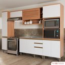 Ver imagem 1 de Cozinha Completa 5 Peças com Balcão Macadâmia