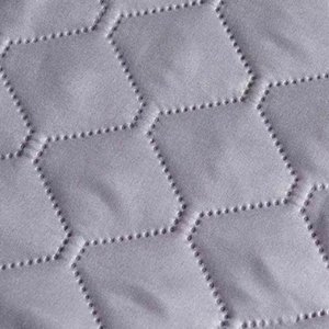 Protetor de Sofá 2 Lugares 0,95x2,10m Cinza Cromo