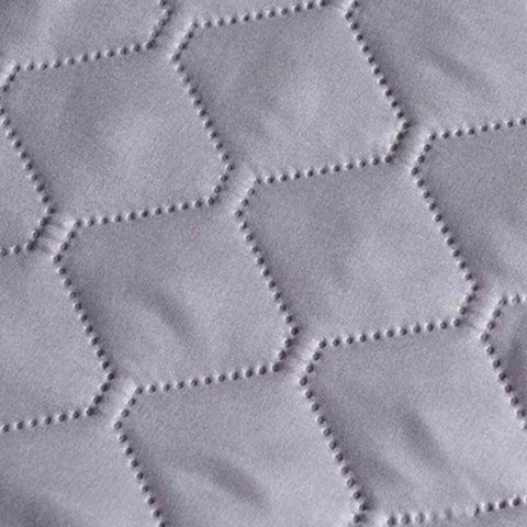 Protetor de Sofá 2 Lugares 0,95x2,10m Cinza Cromo