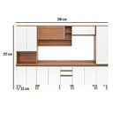 Ver imagem 3 de Cozinha Completa 6 Peças com Armário Macadâmia