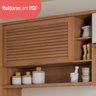Cozinha Completa 6 Peças com Armário Macadâmia - 8