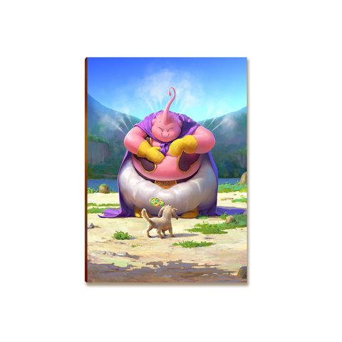 Placa Mdf A4 Personagem Anime Clássico Parede Pronta An1