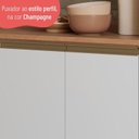 Ver imagem 7 de Balcão Macadâmia com Tampo 2 Portas Branco/Freijó